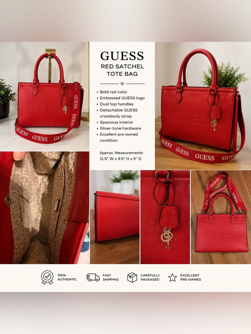 Guess vy780806 red